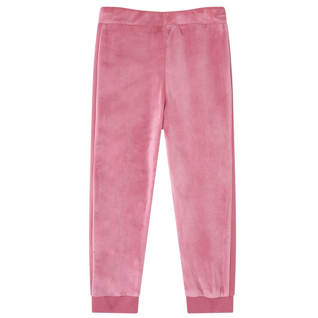 Vidaxl kinderjoggingbroek 104 frambooskleurig