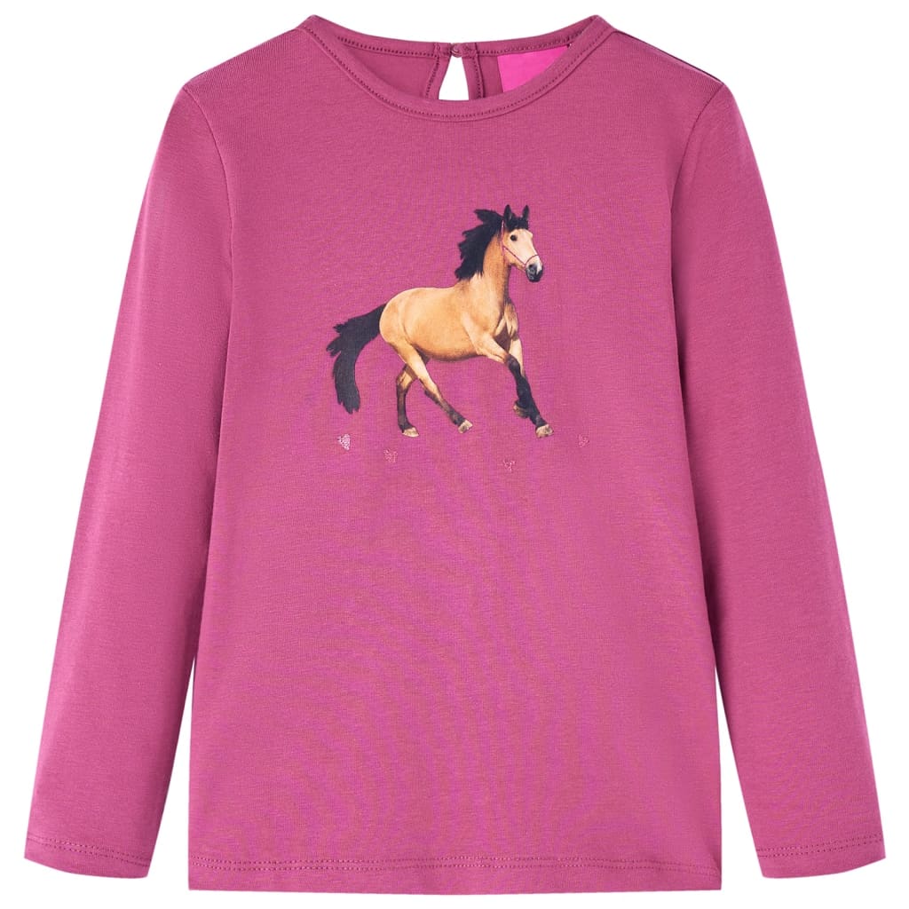 Camicia per bambini Vidaxl con maniche lunghe 140 Raspeld