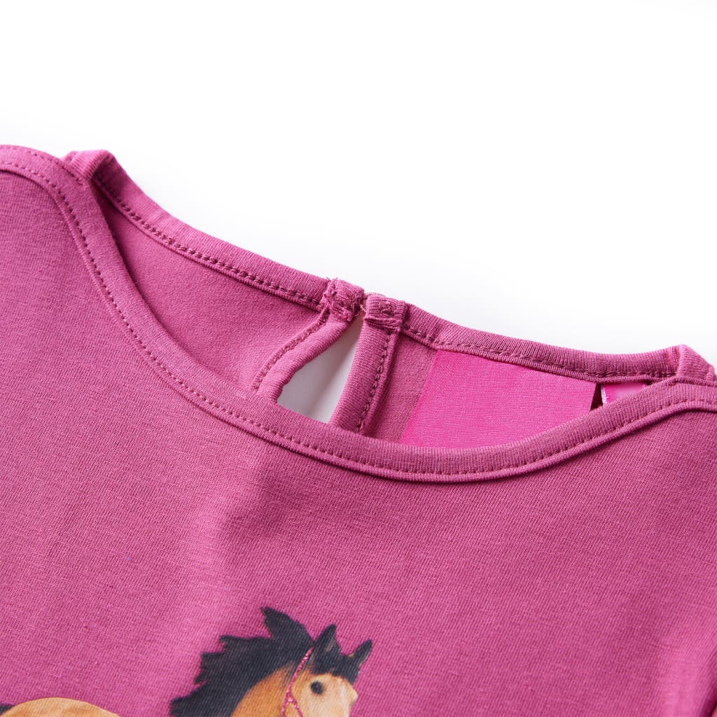 Camicia per bambini Vidaxl con maniche lunghe 140 Raspeld