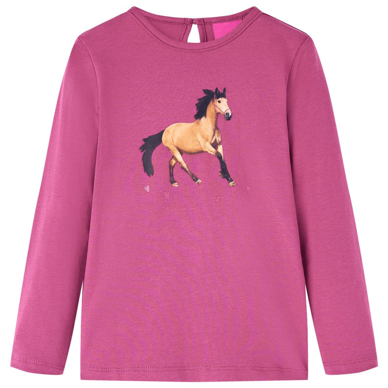 Camicia per bambini Vidaxl con maniche lunghe 116 Raspold