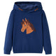 Vidaxl Siga per bambini con cappuccio 92 blu navy