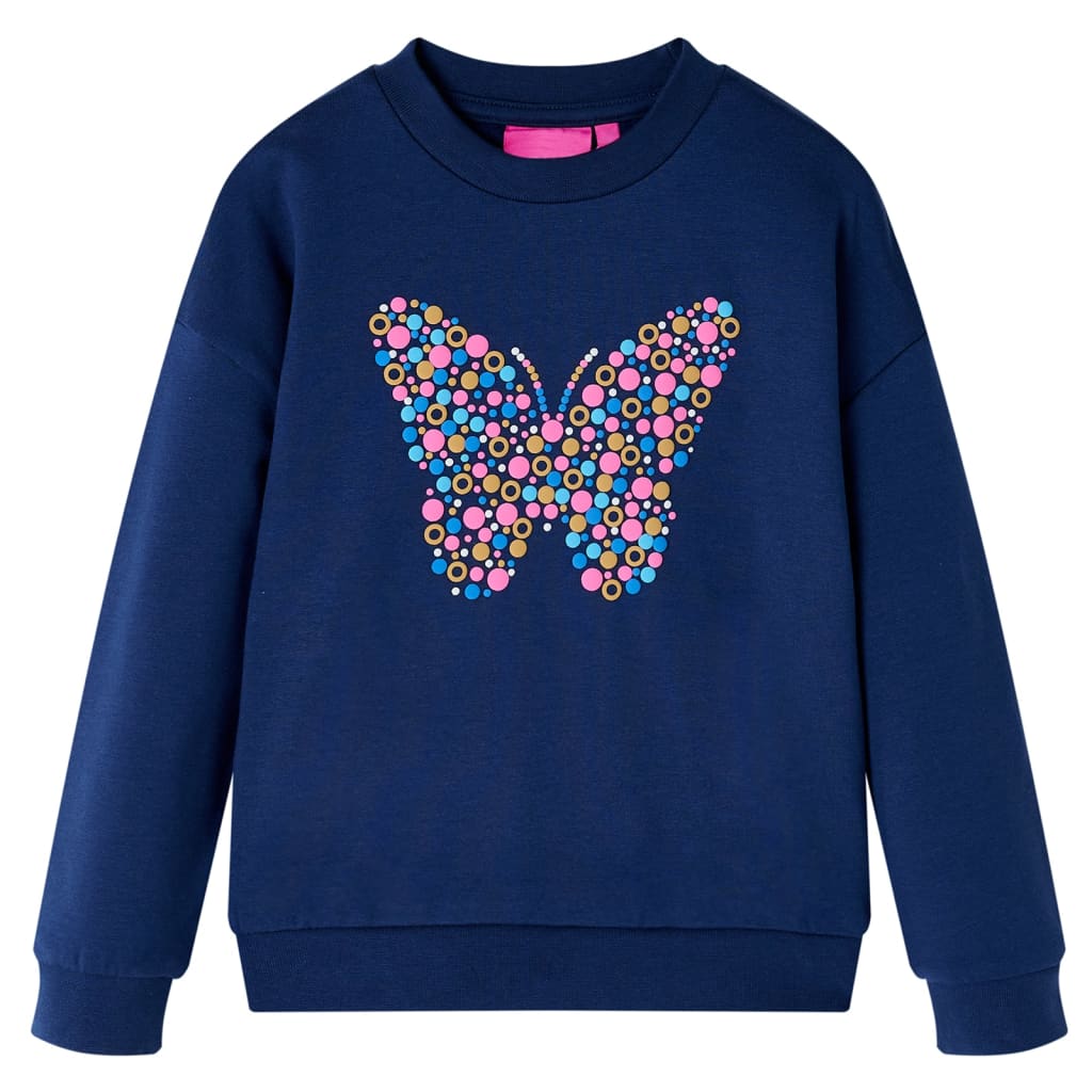 Vidaxl Children's Sweater 92 Navy Blue