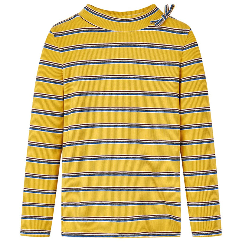 Camicia per bambini Vidaxl con maniche lunghe 140 occhiari
