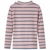 Camicia per bambini Vidaxl con maniche lunghe 140 rosa chiaro