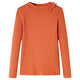 Camicia per bambini Vidaxl con maniche lunghe 92 Oranjebruin