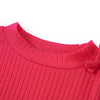 Vidaxl kindershirt met lange mouwen 92 felroze