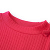Camicia per bambini Vidaxl con maniche lunghe 104 rosa brillante