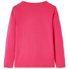 Vidaxl kindershirt met lange mouwen 116 felroze
