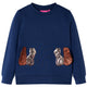 Vidaxl Children's Sweater 128 Navy Blue