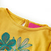 Camisa para niños de Vidaxl con mangas largas 128 color ocre