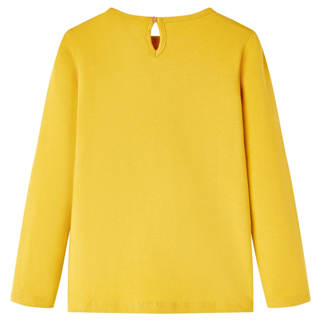 Camicia per bambini Vidaxl con maniche lunghe 140 occhiari
