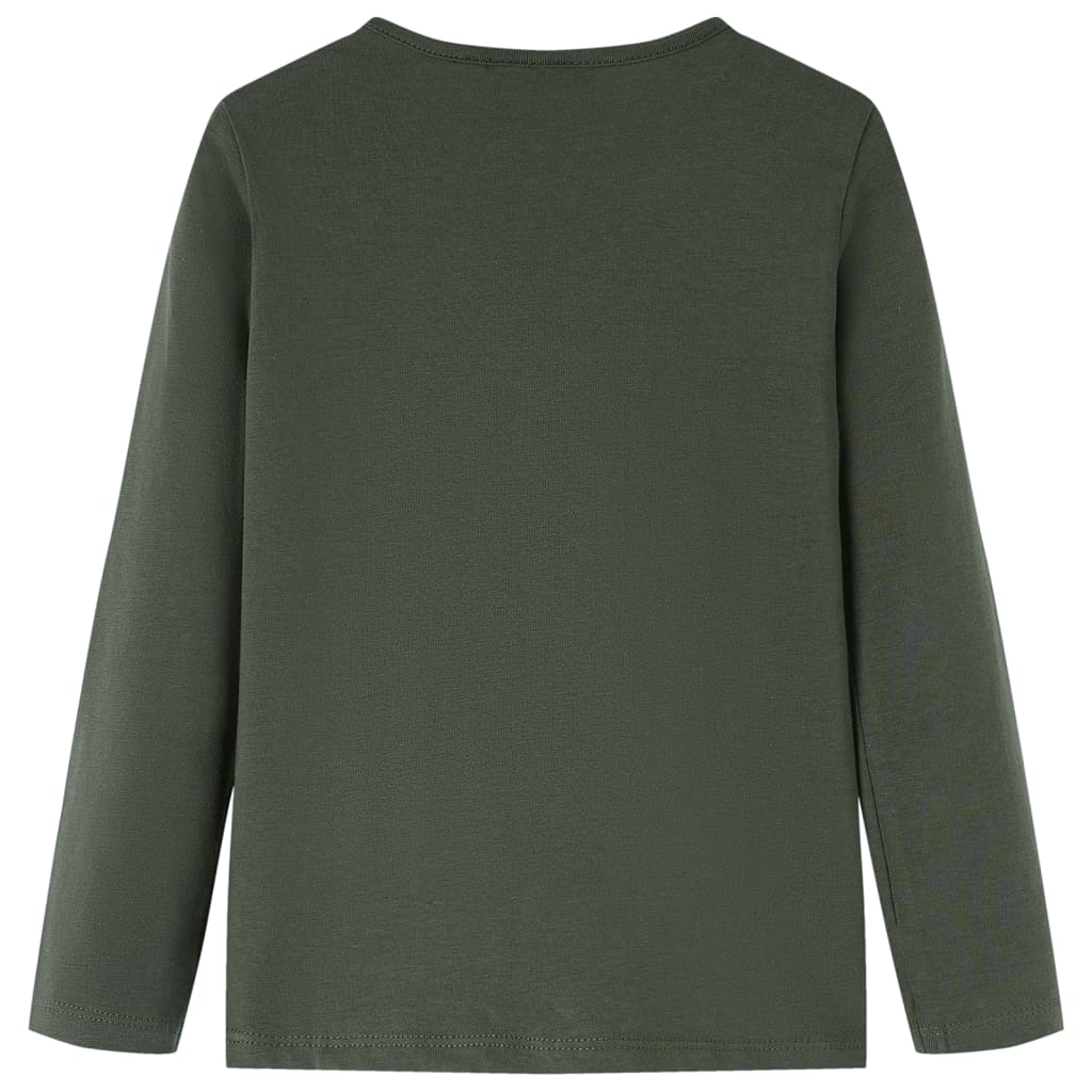 Camicia per bambini Vidaxl con maniche lunghe 140 kack