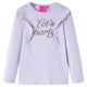 Camicia per bambini Vidaxl con maniche lunghe 128 lilla leggera