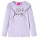 Camicia per bambini Vidaxl con maniche lunghe 140 lilla leggera
