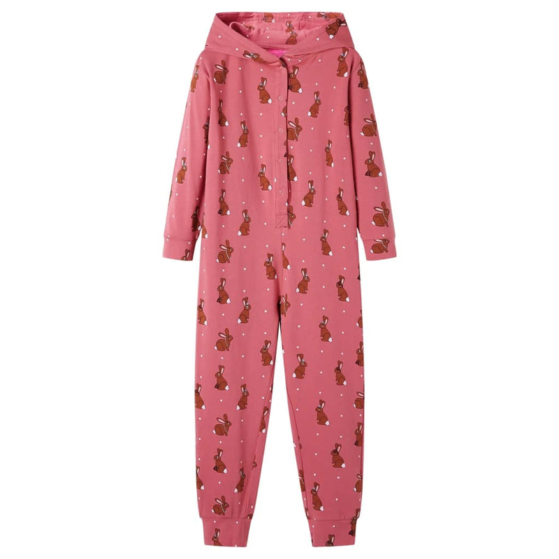 Vidaxl Kinderonesia con cappuccio 116 Old Pink