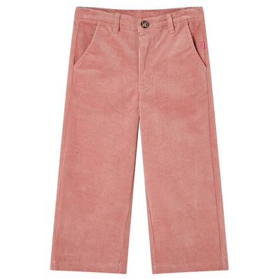 Vidaxl Kinderbroek 92 Cost Velvet Old Pink