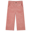 Vidaxl kinderbroek 104 ribfluweel oudroze