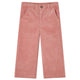 Vidaxl kinderbroek 104 ribfluweel oudroze