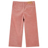 Vidaxl kinderbroek 104 ribfluweel oudroze