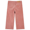 Vidaxl kinderbroek 116 ribfluweel oudroze