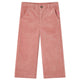 Vidaxl kinderbroek 128 ribfluweel oudroze