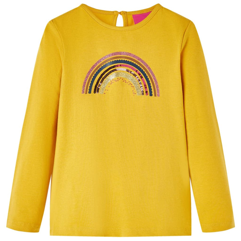 Camicia per bambini Vidaxl con maniche lunghe 104 occhiari