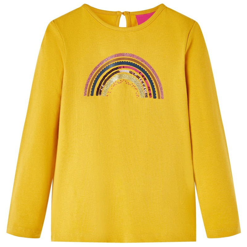 Camicia per bambini Vidaxl con maniche lunghe 116 occhiar