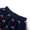 Gonna per bambini Vidaxl con tulle 92 blu navy
