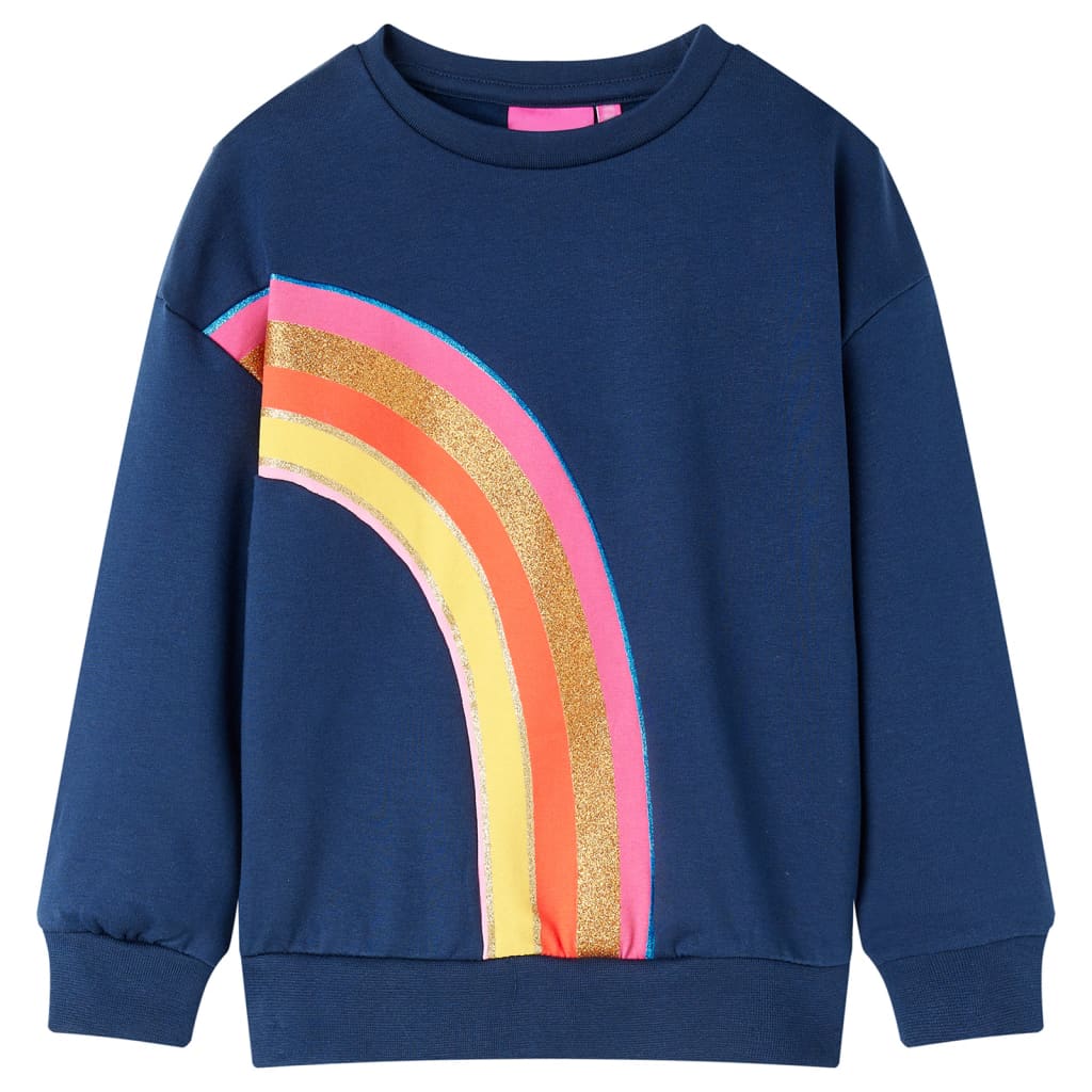 Vidaxl Children's Sweater 128 Navy Blue