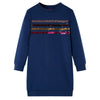 Vidaxl kinderjurk 104 marineblauw