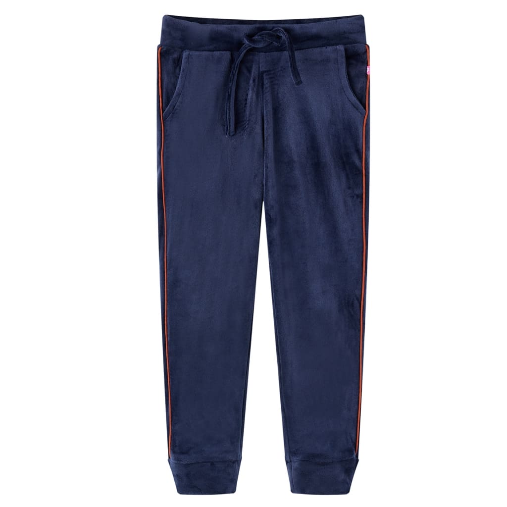 Vidaxl kinderjoggingbroek 140 marineblauw