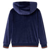 Giacca per bambini Vidaxl con cappuccio 104 blu navy