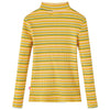 Camisa para niños Vidaxl con mangas largas 140 OCre a rayas -Coled
