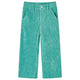 Vidaxl kinderbroek 104 ribfluweel mintgroen