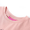 Camicia per bambini Vidaxl con maniche lunghe 128 rosa