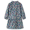 Abito per bambini Vidaxl con maniche lunghe 104 blu scuro