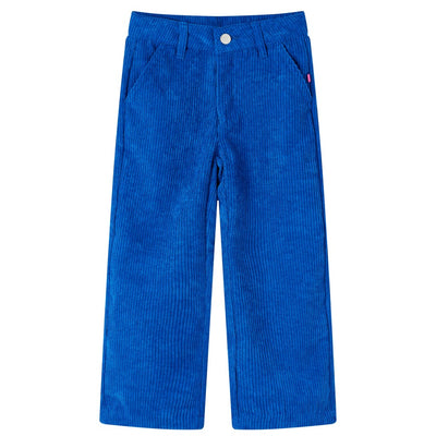 Vidaxl Kinderbroek 92 Cost Velvet Cobalt azul