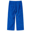 Vidaxl kinderbroek 92 ribfluweel kobaltblauw