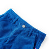 Vidaxl kinderbroek 92 ribfluweel kobaltblauw