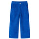 Vidaxl kinderbroek 116 ribfluweel kobaltblauw