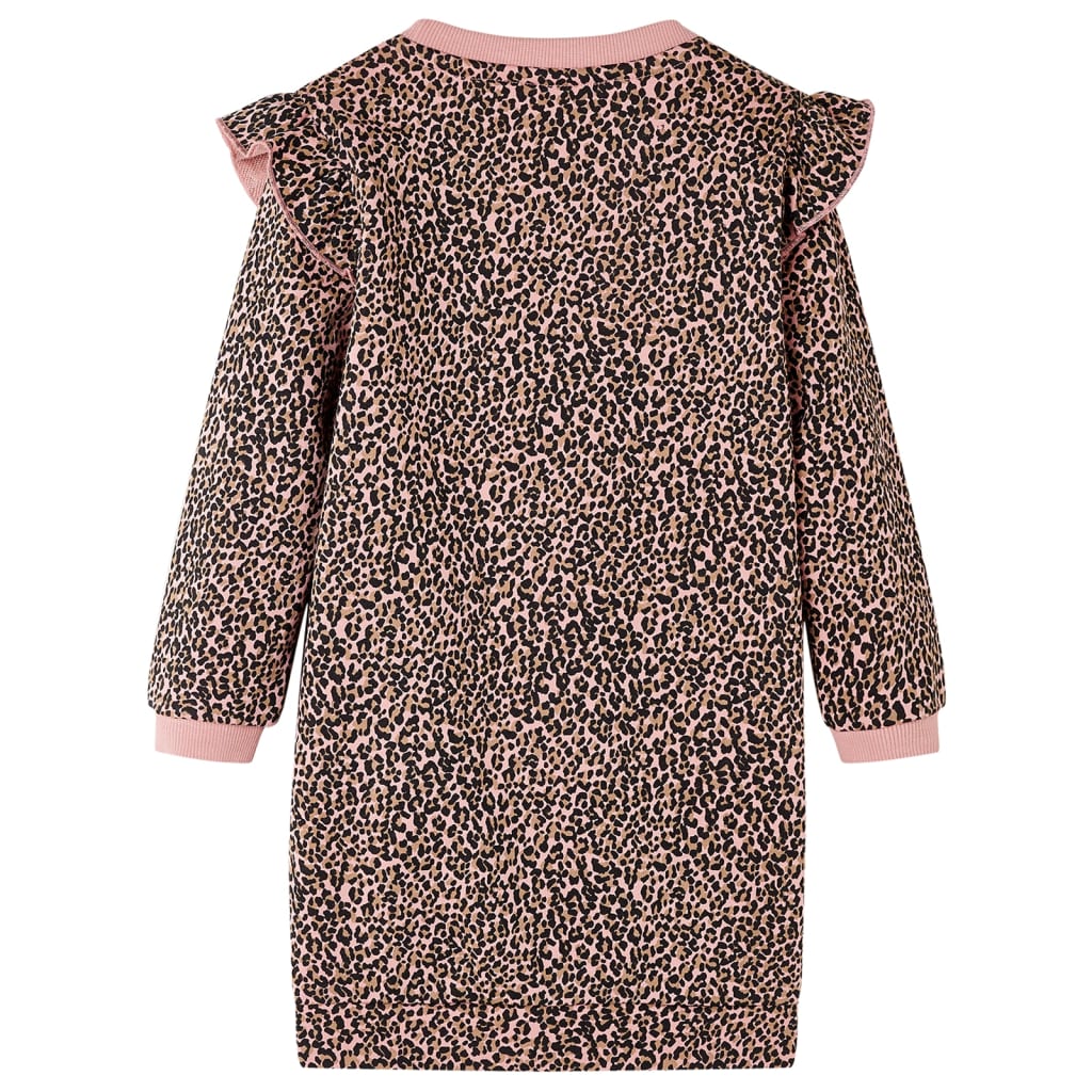 Vidaxl kinderjurk 92 middelroze