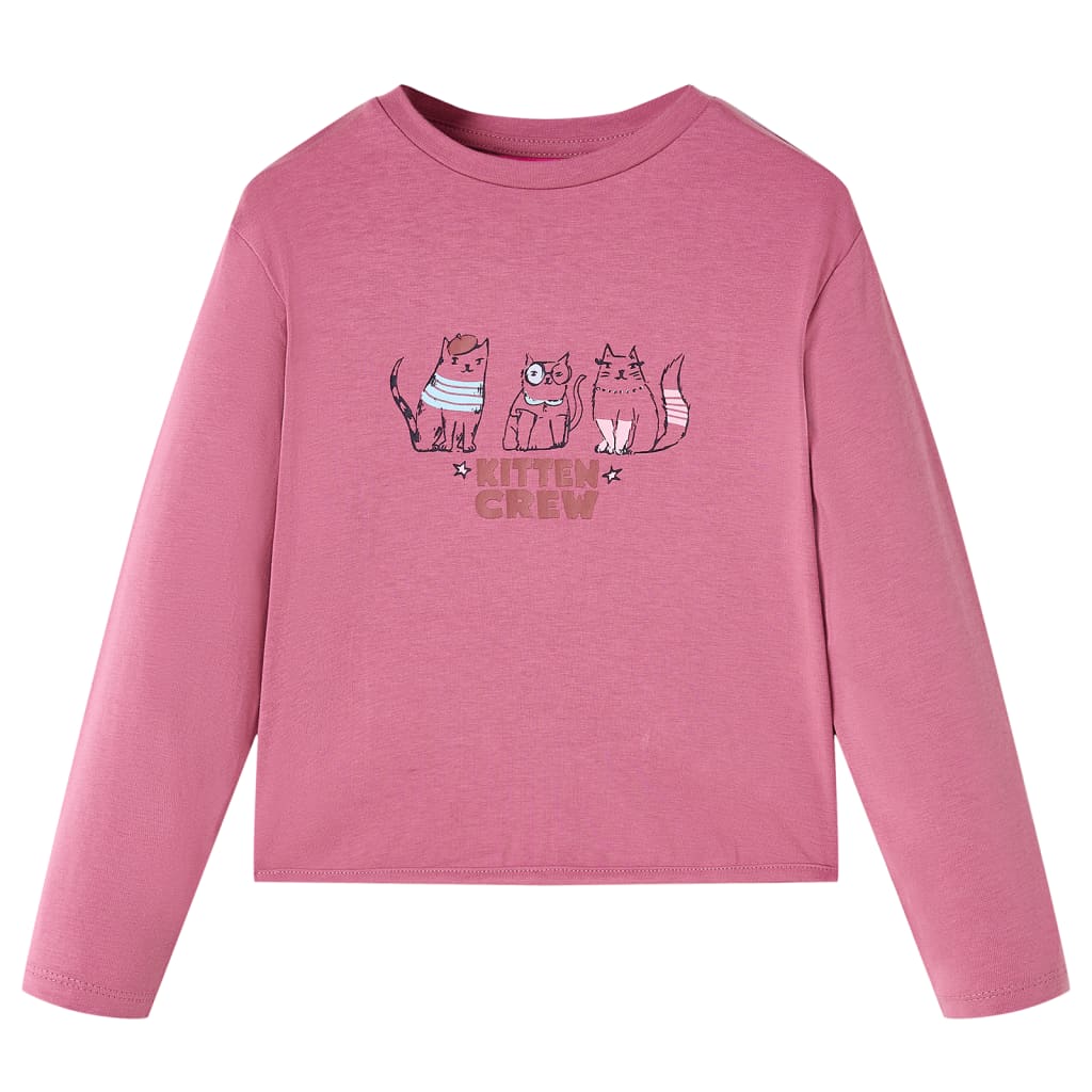 Camicia per bambini Vidaxl con maniche lunghe 140 Raspeld