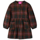 Abito per bambini Vidaxl con maniche lunghe 104 cognac color