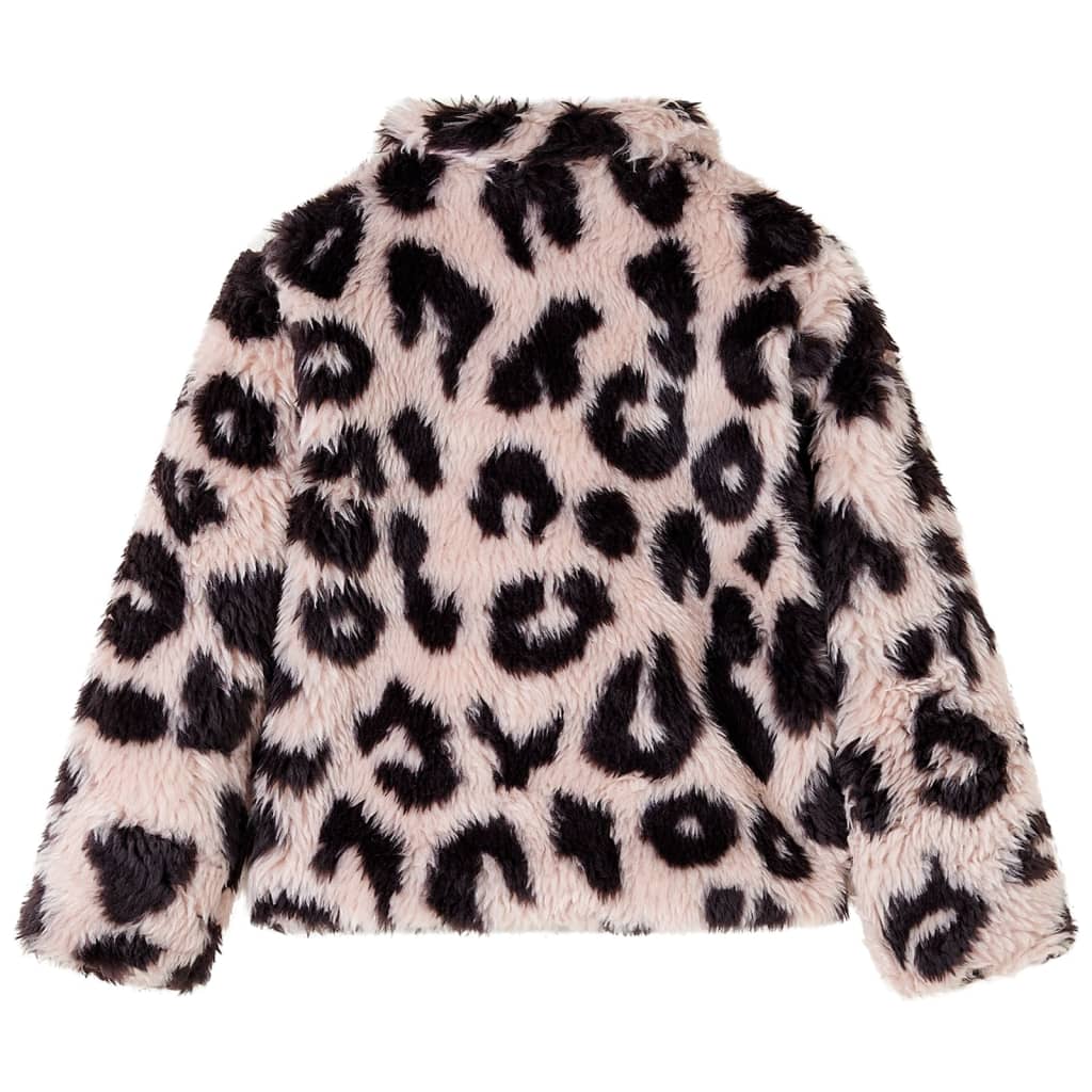 Vidaxl Chaqueta infantil 128 suministro de arte rosa claro