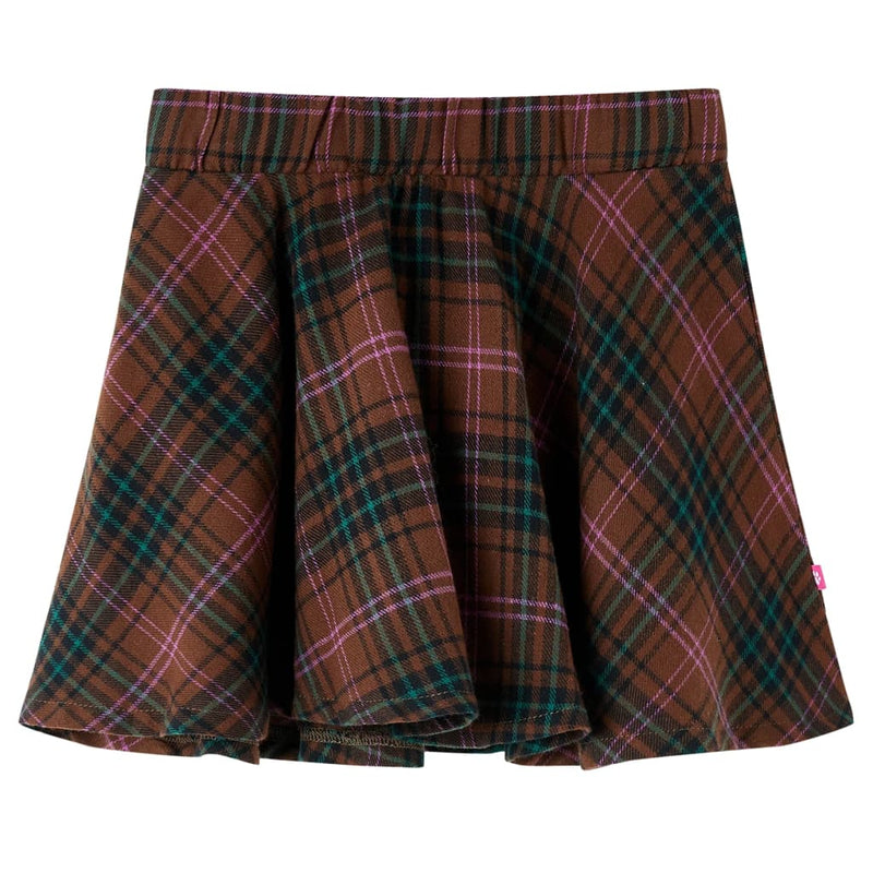 Vidaxl kinderrok 104 cognackleurig
