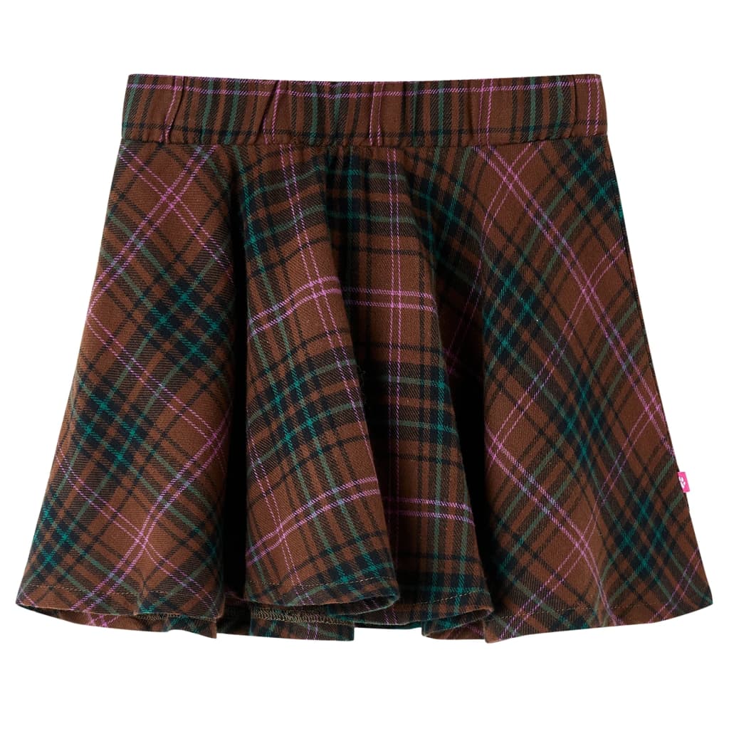 Vidaxl kinderrok 104 cognackleurig