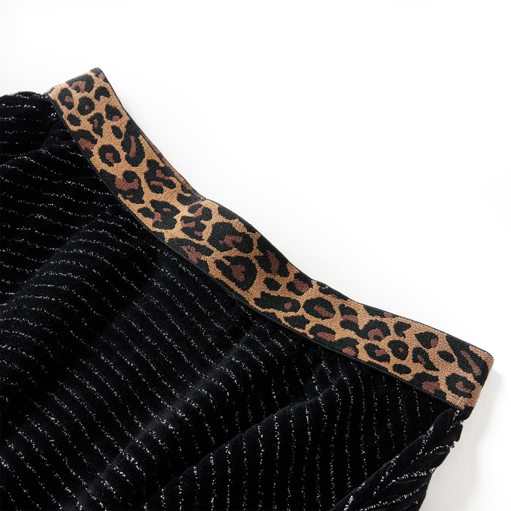 Gonna Vidaxl per bambini con leopardo Wiistaard Band 92 Black