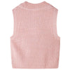 Vidaxl kinderspencer gebreid 128 lichtroze