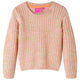 Vidaxl Children's sweater knitted 140 soft pink