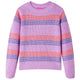 VIDAXL SWEATER BAMBINI MOLTO CON STRUES 92 LiLAC E ROSA